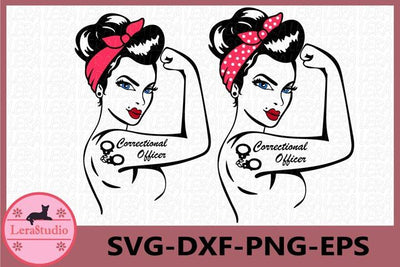 Correctional Officer Rosie Svg SVG Lerastudio 