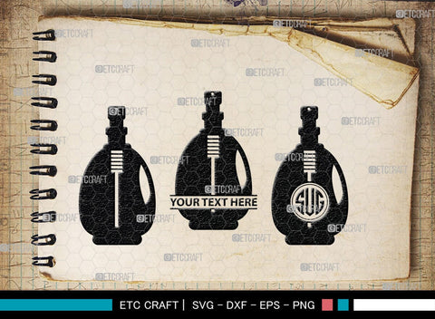 Cosmetics Bundle Monogram, Cosmetics Bundle Silhouette, Cosmetics Svg, Beauty Tools Svg, Lipstick Svg, Fashion Svg, Cosmetics Bundle, SB00186 SVG ETC Craft 