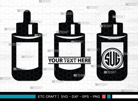 Cosmetics Bundle Monogram, Cosmetics Bundle Silhouette, Cosmetics Svg, Beauty Tools Svg, Lipstick Svg, Fashion Svg, Cosmetics Bundle, SB00186 SVG ETC Craft 