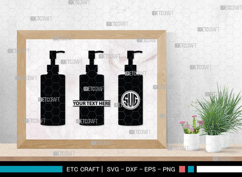 Cosmetics Bundle Monogram, Cosmetics Bundle Silhouette, Cosmetics Svg, Beauty Tools Svg, Lipstick Svg, Fashion Svg, Cosmetics Bundle, SB00186 SVG ETC Craft 