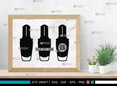 Cosmetics Bundle Monogram, Cosmetics Bundle Silhouette, Cosmetics Svg, Beauty Tools Svg, Lipstick Svg, Fashion Svg, Cosmetics Bundle, SB00186 SVG ETC Craft 