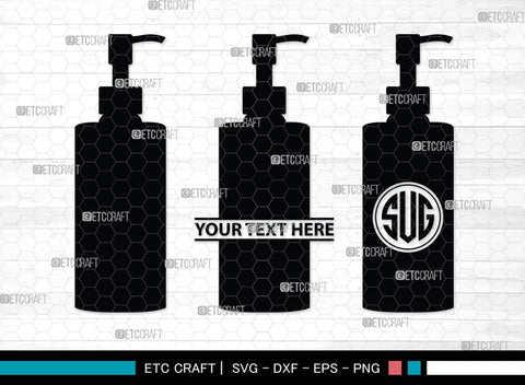 Cosmetics Bundle Monogram, Cosmetics Bundle Silhouette, Cosmetics Svg, Beauty Tools Svg, Lipstick Svg, Fashion Svg, Cosmetics Bundle, SB00186 SVG ETC Craft 