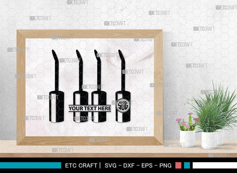 Cosmetics Bundle Monogram, Cosmetics Bundle Silhouette, Cosmetics Svg, Beauty Tools Svg, Lipstick Svg, Fashion Svg, Cosmetics Bundle, SB00186 SVG ETC Craft 