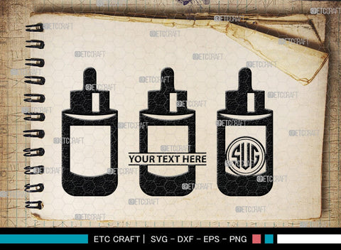 Cosmetics Bundle Monogram, Cosmetics Bundle Silhouette, Cosmetics Svg, Beauty Tools Svg, Lipstick Svg, Fashion Svg, Cosmetics Bundle, SB00186 SVG ETC Craft 