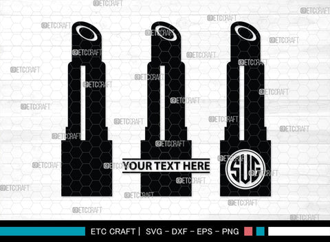 Cosmetics Bundle Monogram, Cosmetics Bundle Silhouette, Cosmetics Svg, Beauty Tools Svg, Lipstick Svg, Fashion Svg, Cosmetics Bundle, SB00186 SVG ETC Craft 