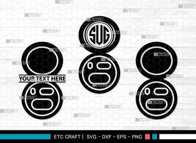 Cosmetics Icons Monogram, Cosmetics Svg, Makeup Svg, Beauty Industry, Toiletries, Cosmetics Monogram, Icon Monogram, Svg Cut File, Dxf, Eps, Png, SVG ETC Craft 