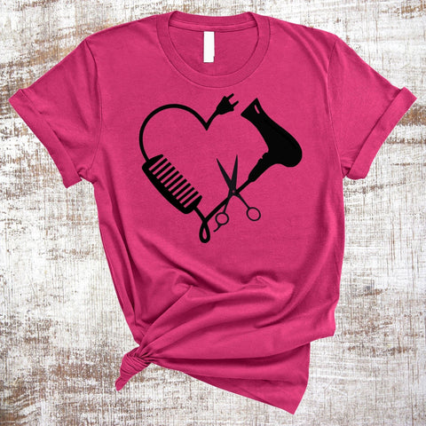 Cosmetologist Heart PNG JPG SVG Sweet Tees 