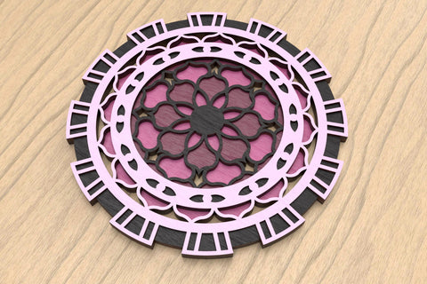 Cosmos Flower Mandala SVG cut files SVG Angel on Empire 