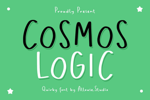 Cosmos Logic - Quirky Font Font Allouse.Studio 