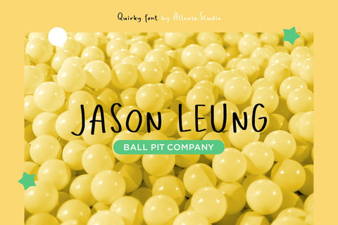 Cosmos Logic - Quirky Font Font Allouse.Studio 