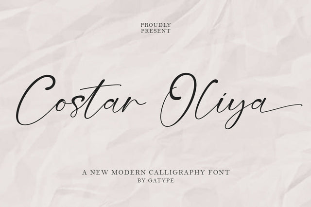 Costar Oliya Font gatype 