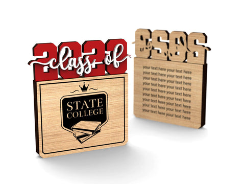 Costomizable graduation gift card holder | School, university or college |Class of 2023 | Svg Laser-Ready Cut Files SVG Shelly Agronin 