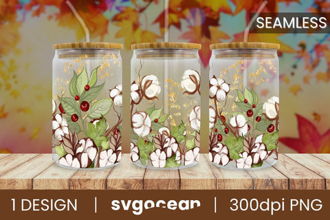 Cotton Can Glass Png | Beer Can | 16 Oz Libbey Glass SVG SvgOcean 
