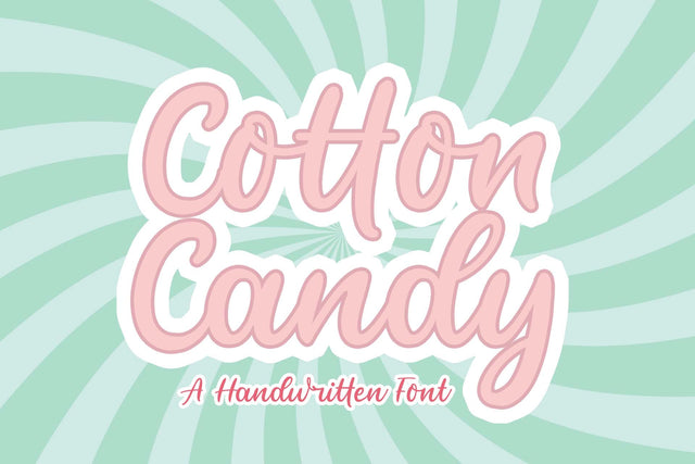 Cotton Candy Font love script 