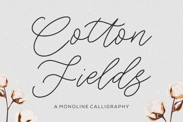 Cotton Fields Font Font Balpirick 