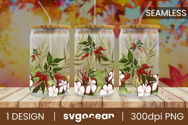 Cotton Libbey Glass | Beer Can | 16 Oz Libbey Glass SVG SvgOcean 