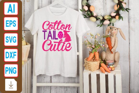Cotton Tail Cutie SVG Craftlabsvg24 