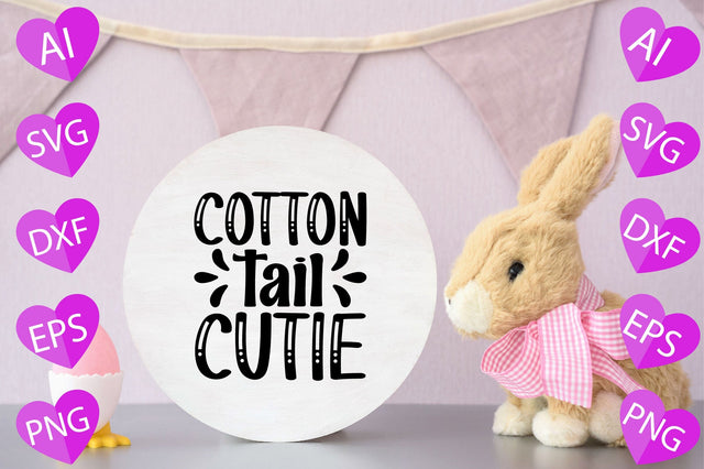 Cotton Tail Cutie SVG CraftlabSvg29 
