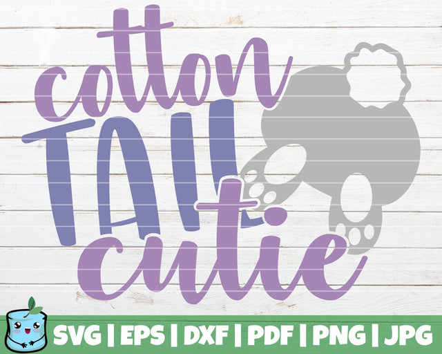 Cotton Tail Cutie SVG MintyMarshmallows 