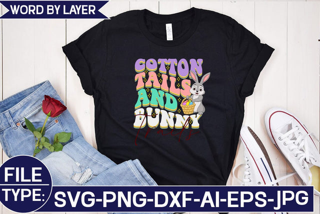 Cotton Tails and Bunny Trails SVG Cut File SVG Studio Innate 