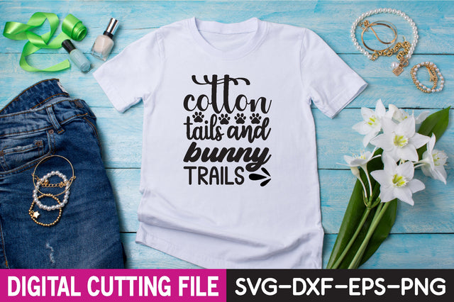 cotton tails and bunny trails SVG designer krishna 