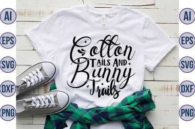 Cotton Tails And Bunny Trails svg SVG nirmal108roy 