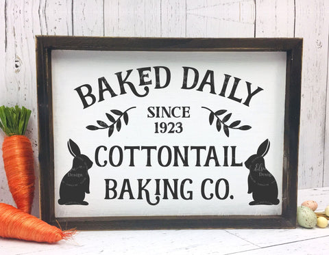Cottontail Baking Co. - SVG, PNG, DXF, EPS SVG Elsie Loves Design 