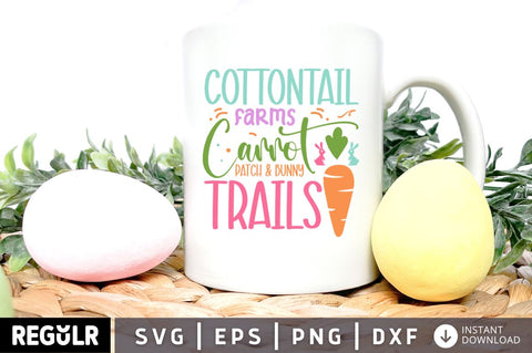 cottontail farms carrot patch & bunny trails SVG SVG Regulrcrative 