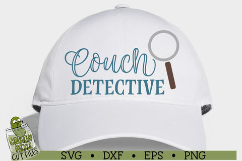 Couch Detective SVG Cut File SVG Crunchy Pickle 