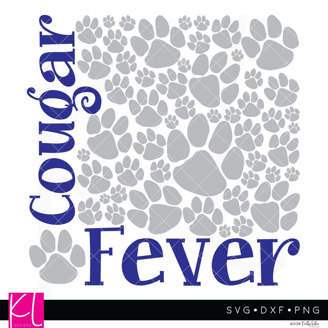 Cougar Fever SVG Kelly Lollar Designs 