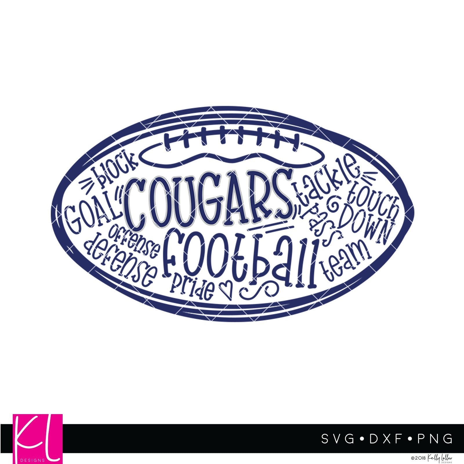 Cougars Football Design 2 t-Shirt