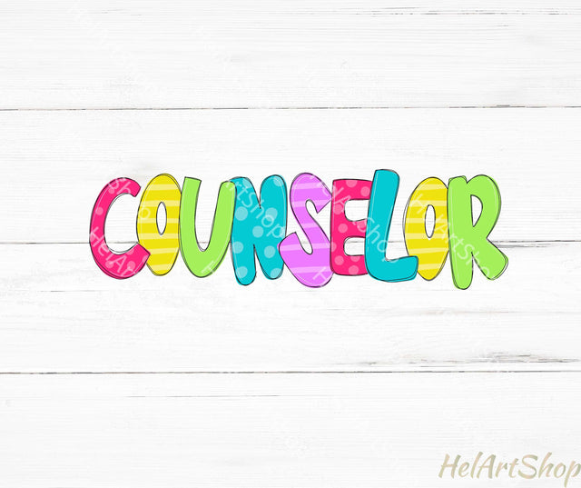 Counselor PNG, Sublimation Png Sublimation _HelArtShop_ 