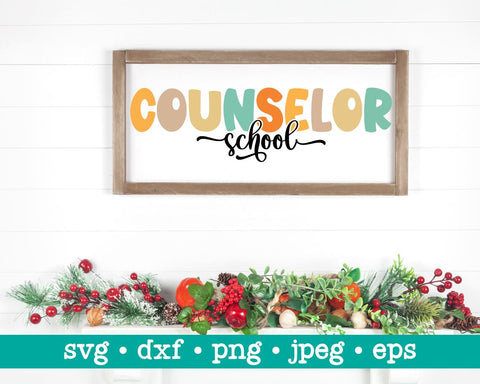 Counselor school svg, School counselor svg, Counselor team svg, Counselor team squad svg, Back to school, Small business use, Teacher svg SVG MAKStudion 