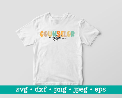 Counselor school svg, School counselor svg, Counselor team svg, Counselor team squad svg, Back to school, Small business use, Teacher svg SVG MAKStudion 