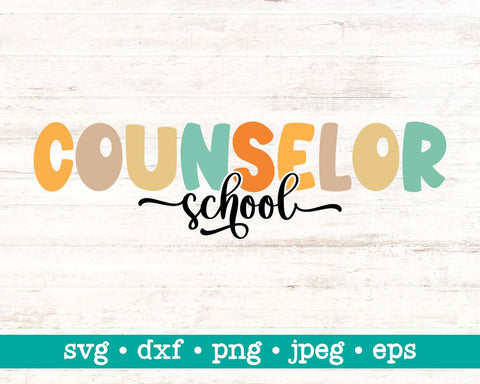 Counselor school svg, School counselor svg, Counselor team svg, Counselor team squad svg, Back to school, Small business use, Teacher svg SVG MAKStudion 