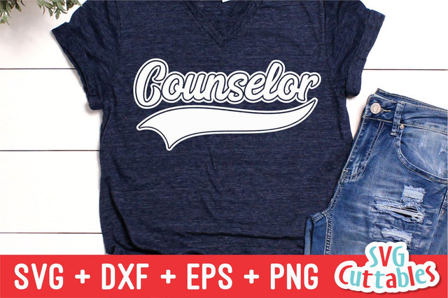 Counselor svg - Counselor Cut File - Occupation - Swoosh - svg - dxf - eps - png - Cut File - Silhouette - Cricut - Digital Download SVG Svg Cuttables 