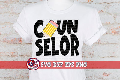 Counselor SVG DXF EPS PNG SVG Greedy Stitches 