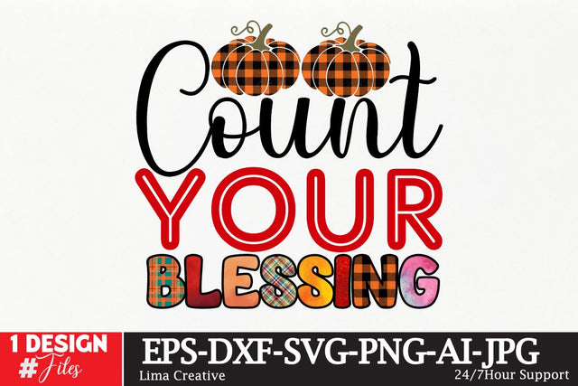 Count Your Blessing Sublimation PNG Sublimation Insomnia Std 