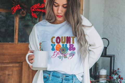 Count Your Blessing Sublimation SVGArt 