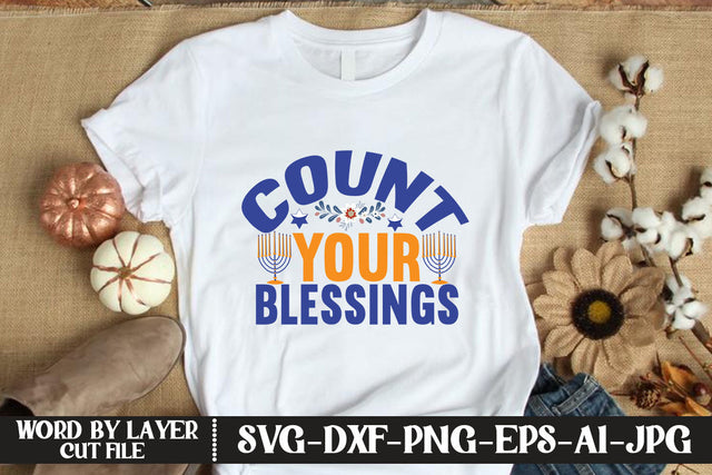 Count Your Blessings SVG CUT FILE SVG MStudio 