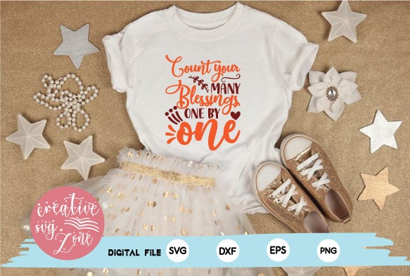 Count your many blessings one by one SVG md faruk hossain 