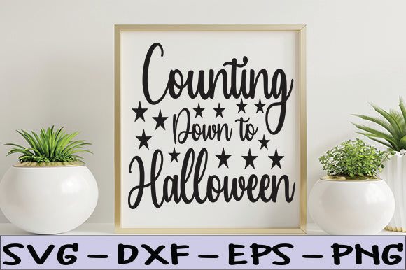Counting Down to Halloween SVG thesvgfactory 