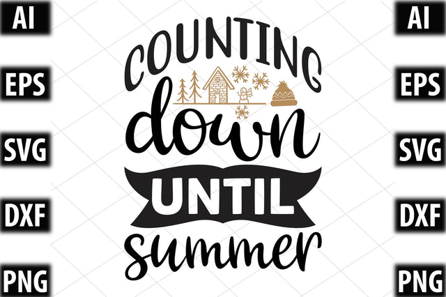 Counting down until summer SVG SVGista 
