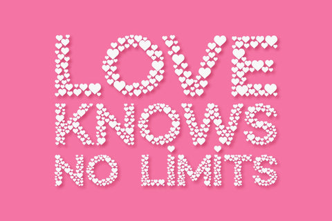 Countless Hearts Love Font & Bonus Split Font SVG Feya's Fonts and Crafts