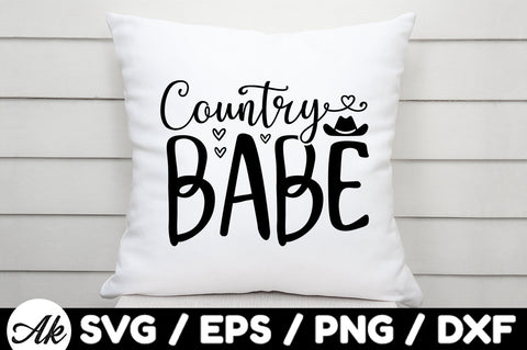 Country babe svg SVG akazaddesign 