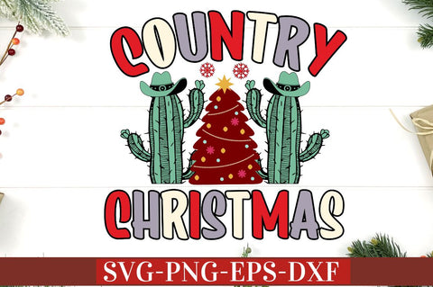 Country christmas SVG SVG DESIGNISTIC 