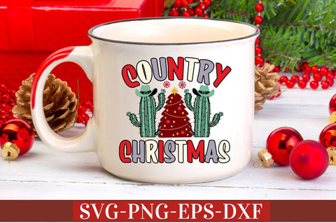 Country christmas SVG SVG DESIGNISTIC 