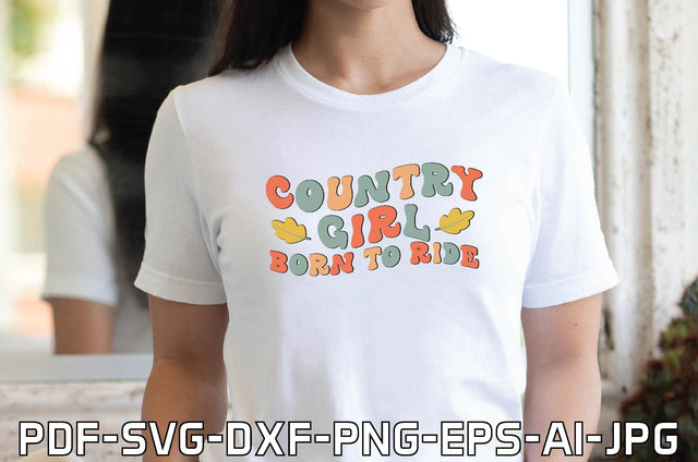 country girl born to ride SVG farhad farhad 