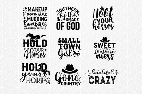 Country Girl SVG Bundle.Country Music, Southern Girl, Southern svg, SVG Designangry 