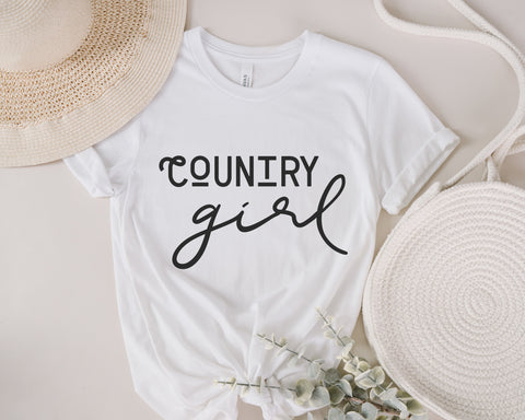 Country Girl SVG, Country Music Svg, Girl svg, Country svg, Positive svg, Teen svg, Small town girl SVG, Southern girl svg, Small town girl SVG Fauz 